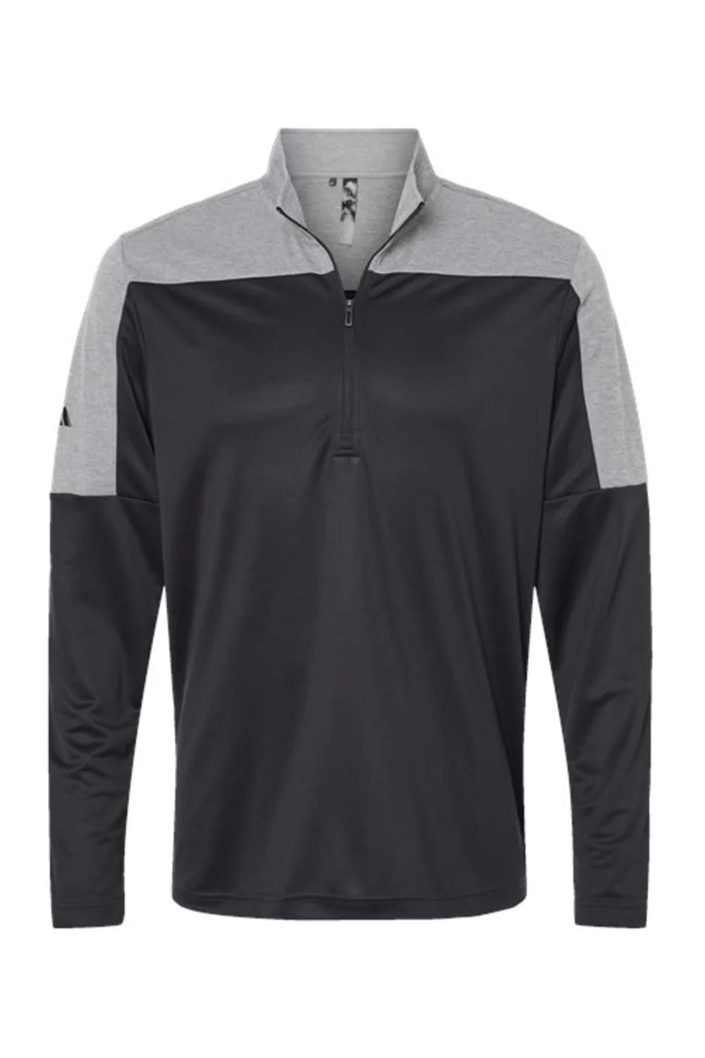 Adidas Men's Ultimate365 Lightweight Colorblocked Quarter-Zip Pullover