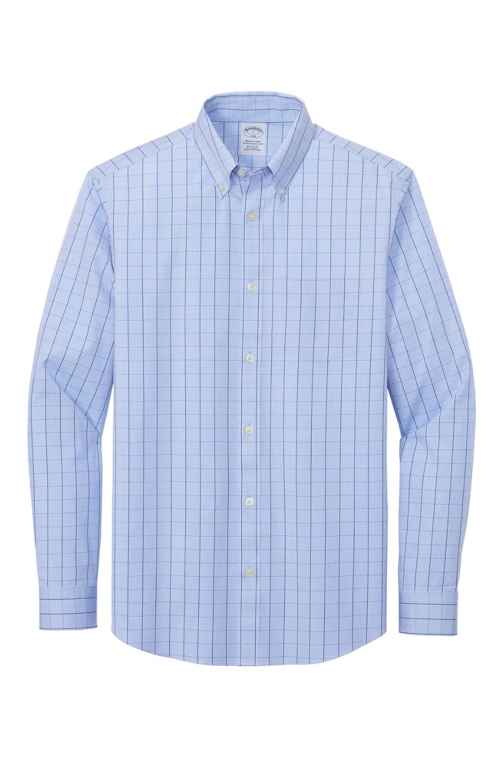 Brooks Brothers Wrinkle-Free Stretch Patterned Shirt