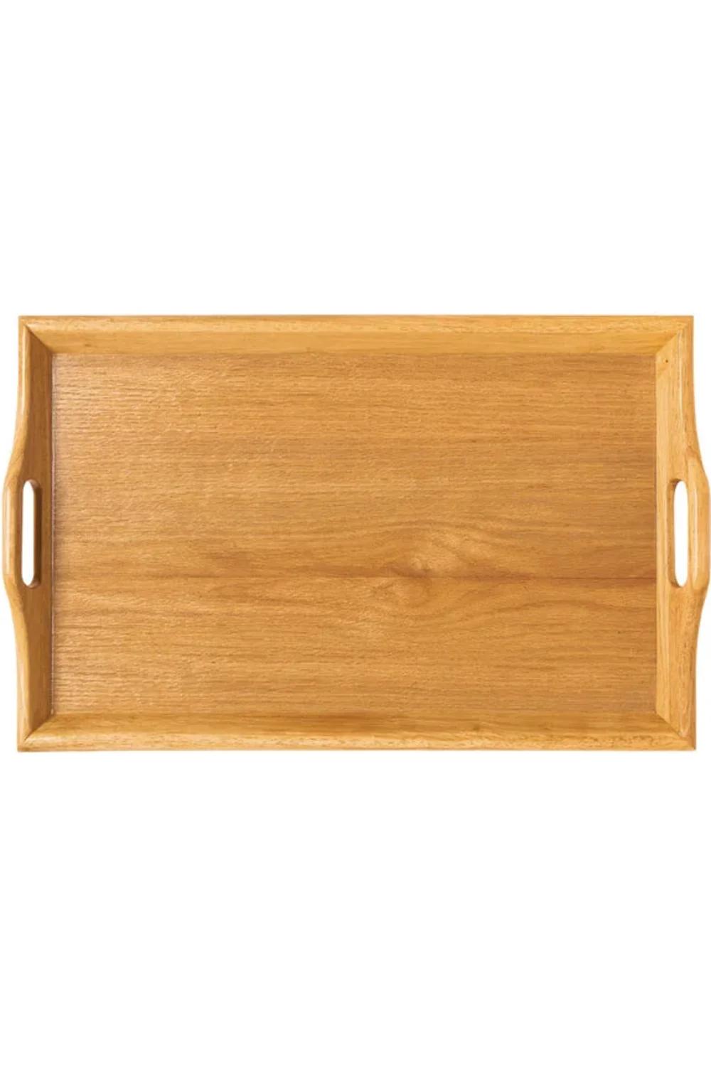 16 1/2 x 9 3/4 Bamboo Serving Tray